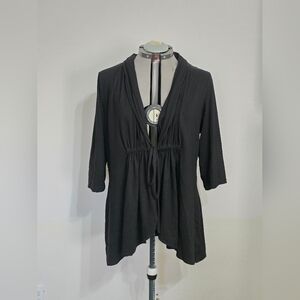 Black Women's Cardigan Sweater